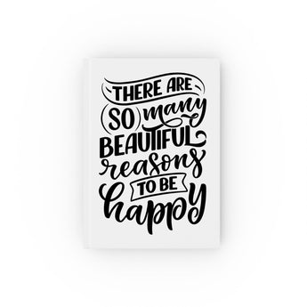 Faith Culture - So Many Beautiful Reasons to Be Happy - Christian Hardcover Journal Ruled line 5.2" x 7.4"