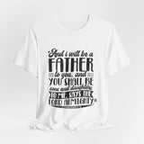 Faith Culture - Sons and Daughters - Christian Unisex Jersey Short Sleeve Tee White