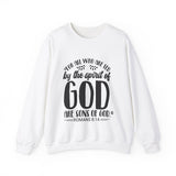Faith Culture - Sons of God - Christian Unisex Heavy Blend™ Crewneck Sweatshirt White