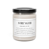 Faith Culture - Strength Isaiah 41:10 Christian Scented Soy Candle, 9oz