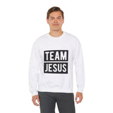 Faith Culture - Team Jesus - Christian Unisex Heavy Blend™ Crewneck Sweatshirt