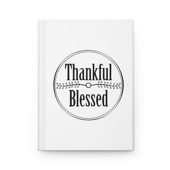 Faith Culture - Thankful & Blessed - Christian Thanksgiving Hardcover Journal Matte Journal
