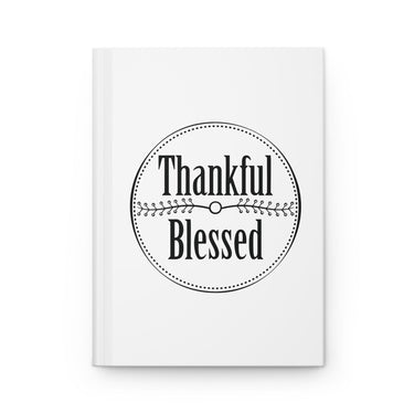 Faith Culture - Thankful & Blessed - Christian Thanksgiving Hardcover Journal Matte Journal