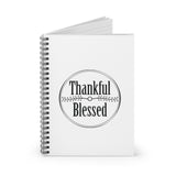 Faith Culture - Thankful & Blessed - Christian Thanksgiving Spiral Journal