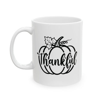 Faith Culture - Thankful Pumpkin - Thanksgiving Christian Mug, 11oz and 15oz 11oz