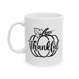Faith Culture - Thankful Pumpkin - Thanksgiving Christian Mug, 11oz and 15oz 11oz