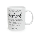 Faith Culture - The Good Shepherd - John 10:11 Christian Large Coffee Mug, 11oz 11oz