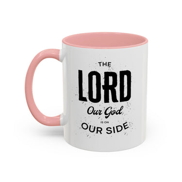 Faith Culture - The Lord is on Our Side Christian Thanksgiving Accent Coffee Mug, 11oz and 15oz