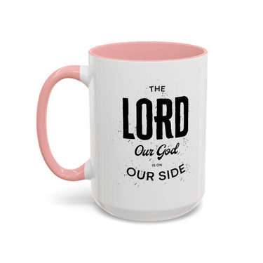 Faith Culture - The Lord is on Our Side Christian Thanksgiving Accent Coffee Mug, 11oz and 15oz