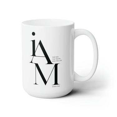 Faith Culture - The Way, The Truth and The Life - Christian Ceramic Mug 15oz 15oz