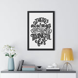 Faith Culture - There's Always Something to Be Thankful For - Christian Thanksgiving Wall Art