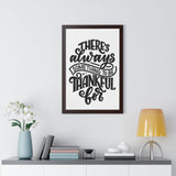 Faith Culture - There's Always Something to Be Thankful For - Christian Thanksgiving Wall Art