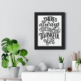 Faith Culture - There’s Always Something to Be Thankful For - Christian Thanksgiving Wall Art