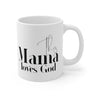 Faith Culture - This Mama Loves God - Christian Ceramic Mug (11oz) 11oz White