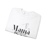 Faith Culture - This Mama Strengthens with Prayer -Christian Unisex Heavy Blend™ Crewneck Sweatshirt