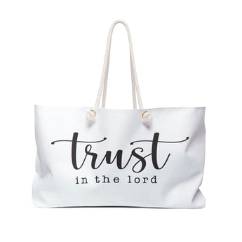 Faith Culture - Trust in the Lord Christian Weekender Tote Bag 24" × 13"