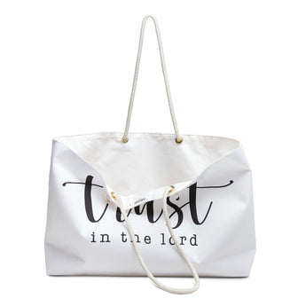Faith Culture - Trust in the Lord Christian Weekender Tote Bag