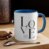 Faith Culture - We Love Because He First Loved Us Christian Ceramic Coffee Mug 11oz