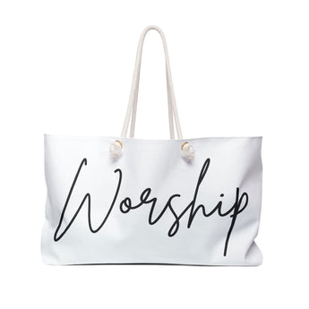 Faith Culture - Worship Christian Weekender Tote Bag 24" × 13"