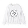 Faith Culture - You Are Affirmations - Christian Unisex Heavy Blend™ Crewneck Sweatshirt White