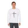 Faith Culture - Your Will Be Done - Christian Unisex Heavy Blend™ Crewneck Sweatshirt White