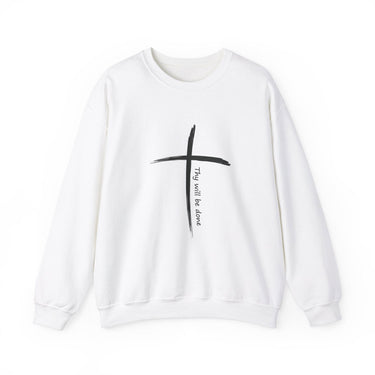 Faith Culture - Your Will Be Done - Christian Unisex Heavy Blend™ Crewneck Sweatshirt