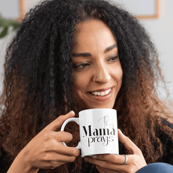 Faith Culture - This Mama Prays - Christian Ceramic Mug (11oz)