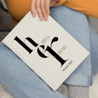 God Is Within Her Spiral Journal | Psalm 46:5