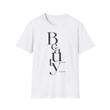 A Crown of Beauty Instead of Ashes Christian T-Shirt — Isaiah 61:3 in white