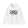 Faithful Father Christian Hoodie – Lamentations 3:22–23 in white | Faith Culture