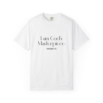 I Am God’s Masterpiece Christian T Shirt inspired by Ephesians 2:10
