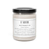 Mustard Seed Christian soy candle inspired by Matthew 17:20