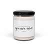 You Are Mine Christian soy candle inspired by Isaiah 43:1